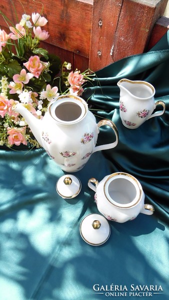 Lett (Rigai porcelán) teás együttes