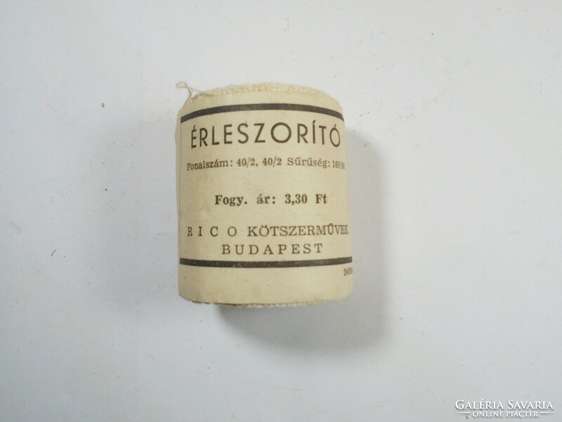 Retro bandage tourniquet - rico bandage works Budapest - from 1980