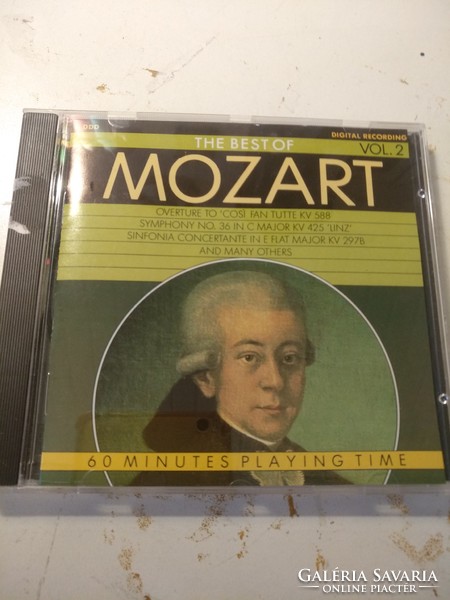The best of mozart 2. Volume, cd. Recommend!