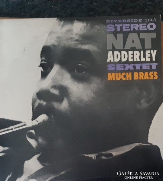Nat adderley sextet: much brass - jazz lp