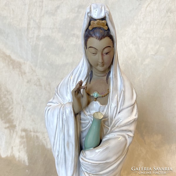 Oriental ceramic statue