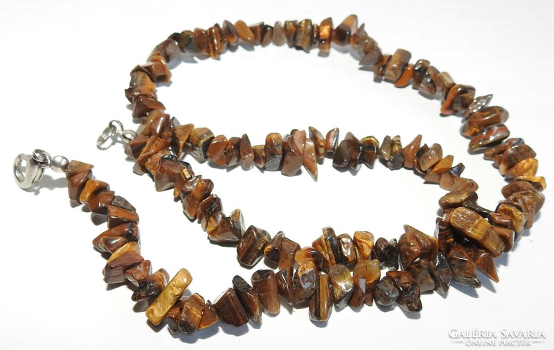 Brown mineral jewelry - necklace