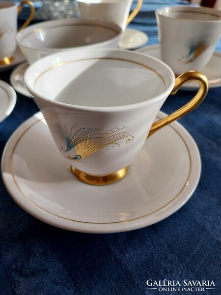 English Windsor porcelain coffee set
