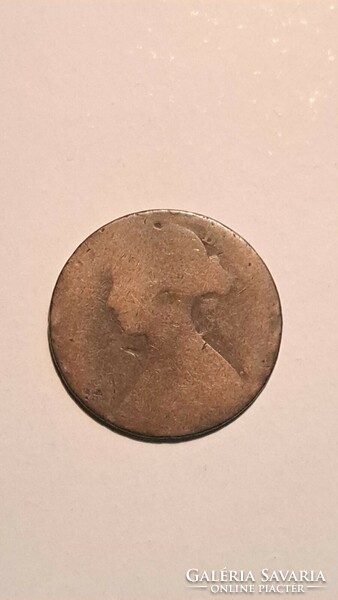 Nagy-Britannia 1865 -1866 1 penny viktoria.