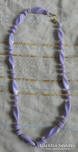 Purple necklace