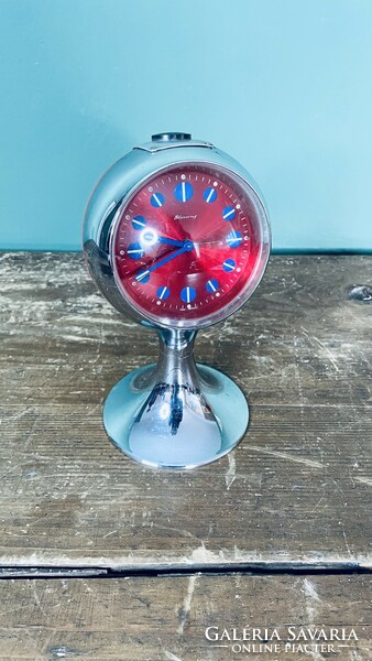 Retro space age design blessing ndk table clock