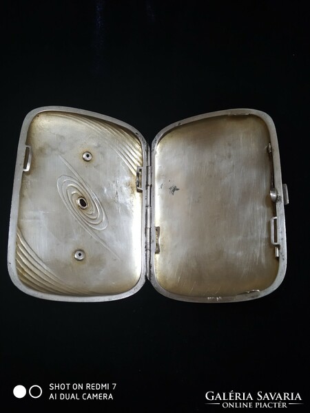 Silver (800) women's cigarette case