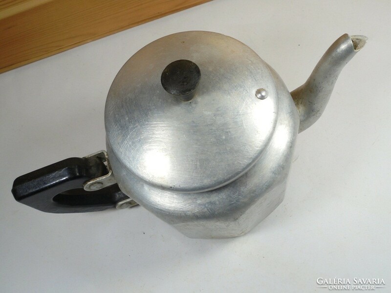 Retro aluminum small teapot - teapot