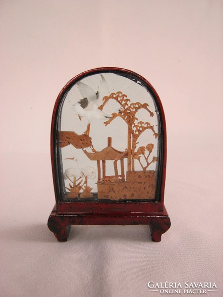 Oriental handicraft miniature image of cork ornaments