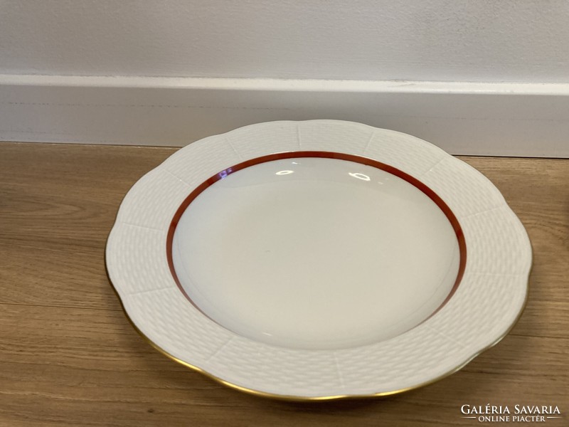 Herend porcelain 6 deep plates/soup plates