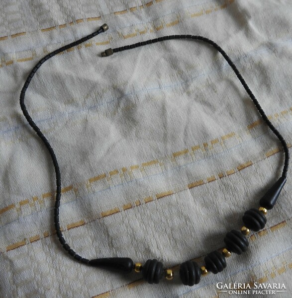 Black necklace