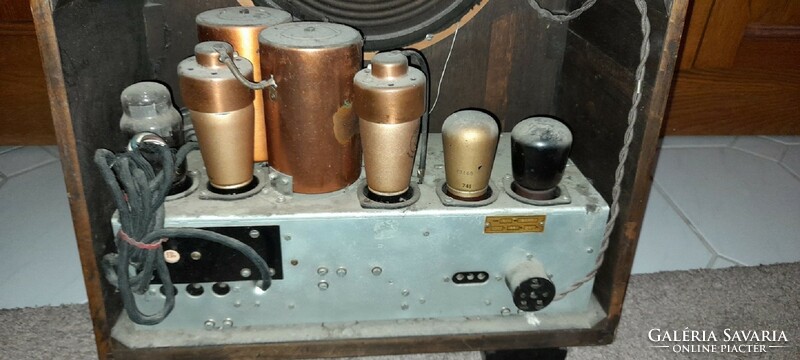 Antik rádió  Siera  Super  Inductance  5  Belgium  1932