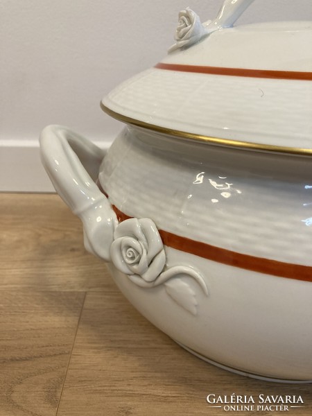Herend porcelain soup bowl