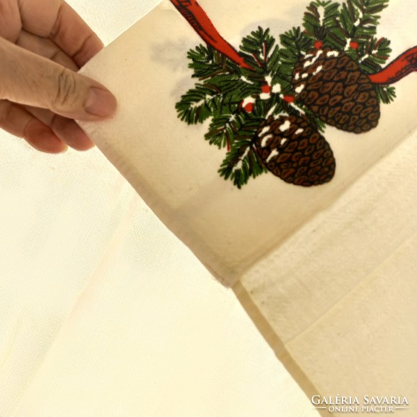 Christmas ready-made curtain