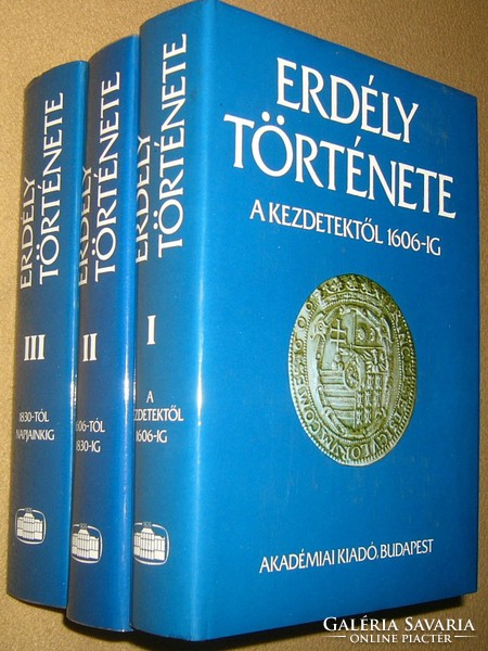 History of Transylvania in 3 volumes
