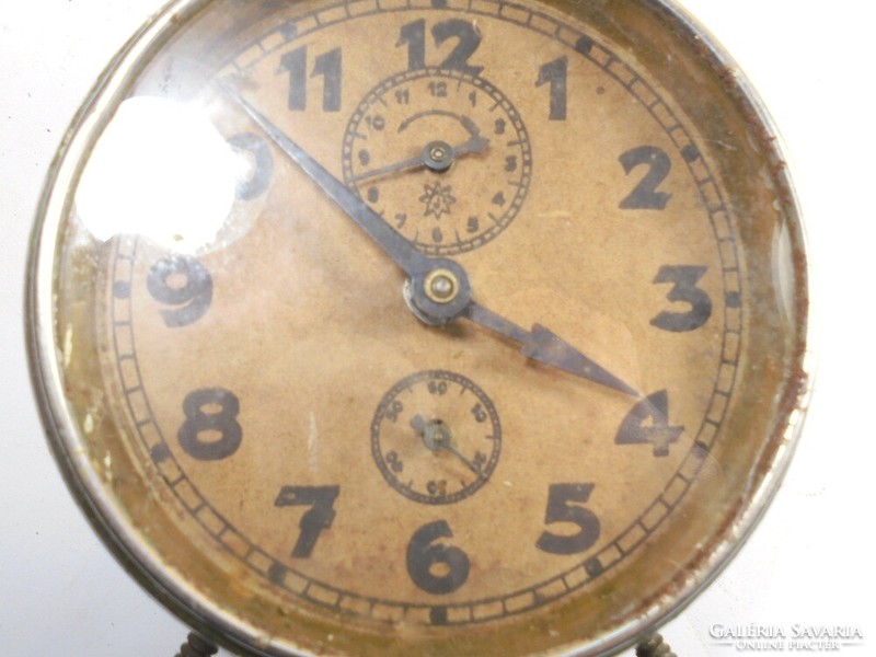 Antik régi Junghans ébresztőóra ébresztő óra vekker-kb.1900-as évek eleje