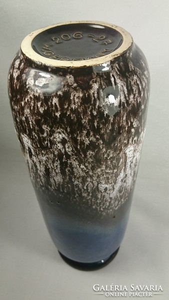 West German scheurich glazed ceramic vase, circa 1960-70