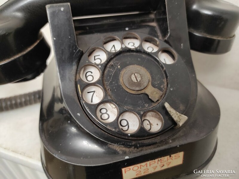 Antique telephone desk dial telephone 1930s 338 6216