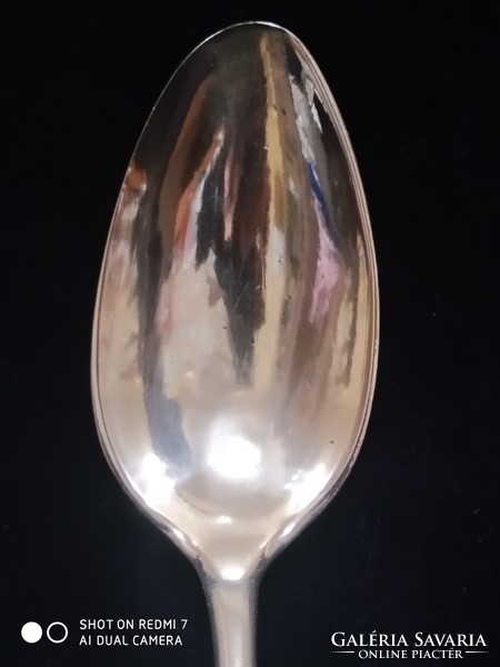 Antique silver (13 lot. 812) Austrian tablespoon from 1828 (60.9 gr.)