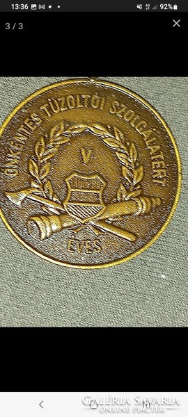Firefighter Memorial Medal 1958