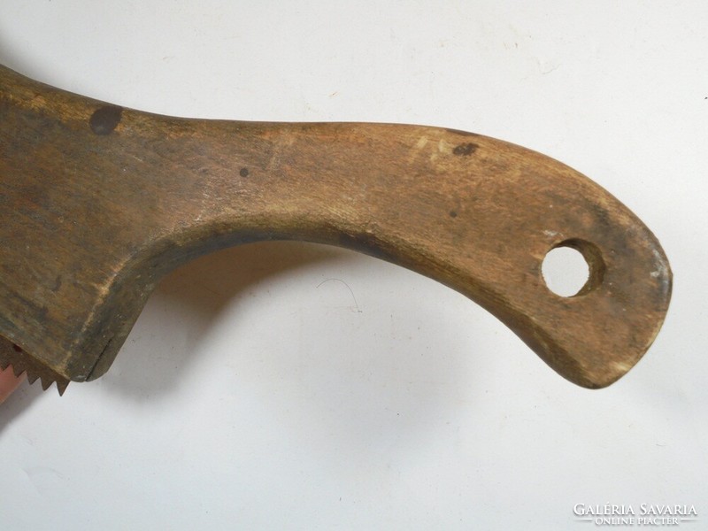 Antique old carpenter's band saw tool - from the early 1900s