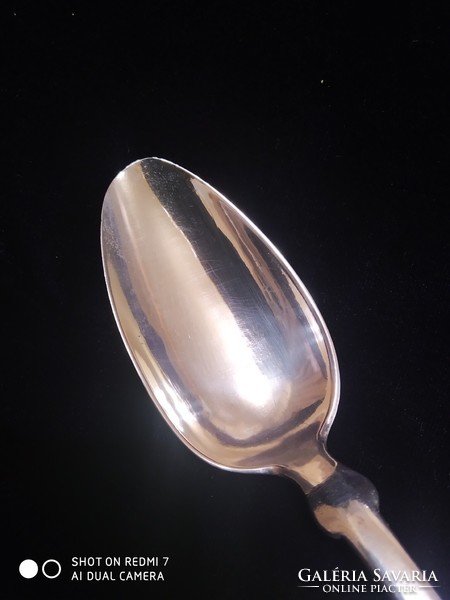 Antique silver (13lot. 812) Austrian tablespoon from 1842 (60.1gr.)