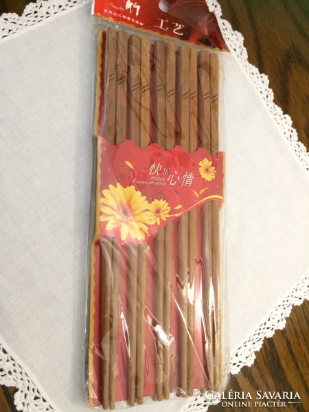 Wooden quality chopsticks set (10 pairs)