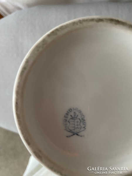 Herend porcelain vase, with Rothschild pattern decor, stamped mark.