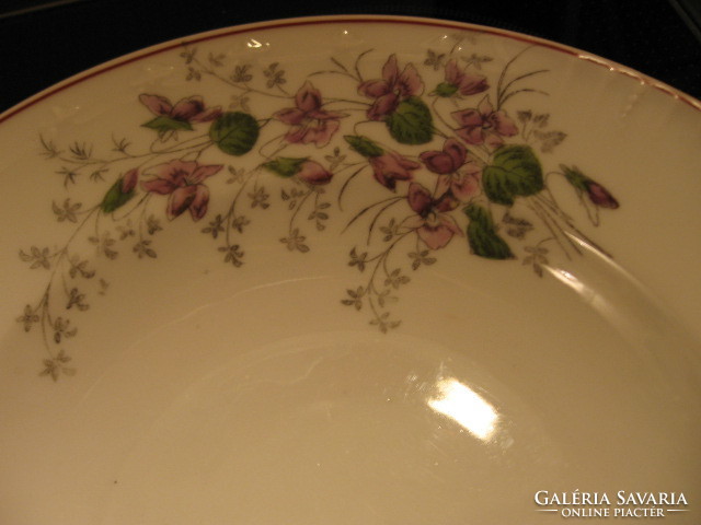 Antique violet wall plate
