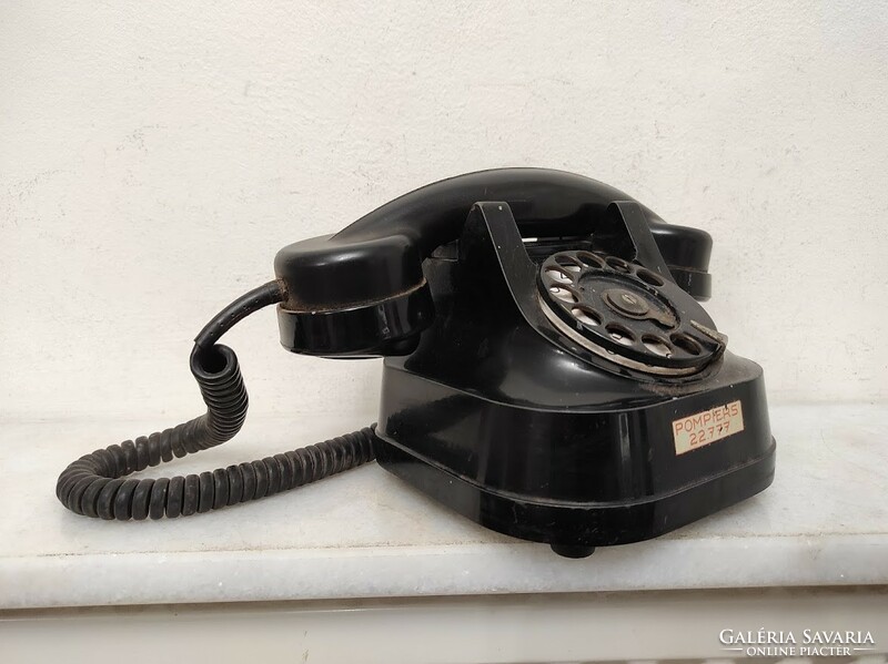 Antique telephone desk dial telephone 1930s 338 6216