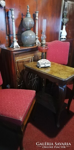 Antik szék asztal garnitúra