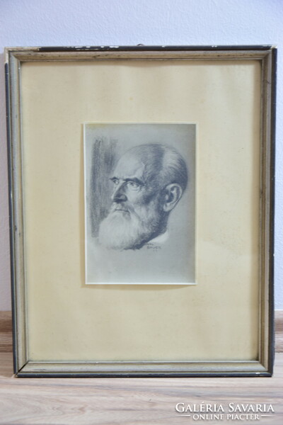 Karl bauer : self-portrait nice picture, old man