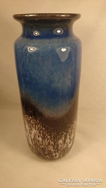 West German scheurich glazed ceramic vase, circa 1960-70