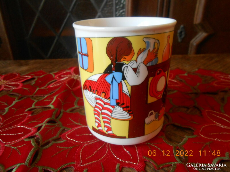 Zsolnay fairy tale pattern, children's mug
