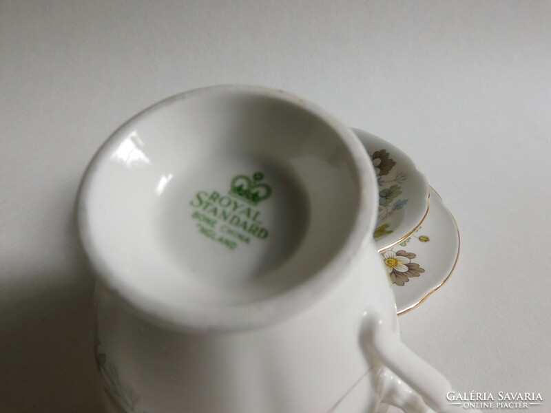 Royal Standard három részes angol teás szett epervirág mintával