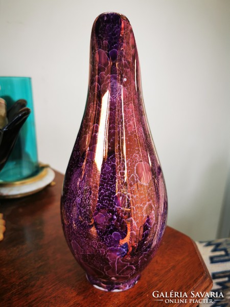 Art deco raven house chandelier vase, 21 cm