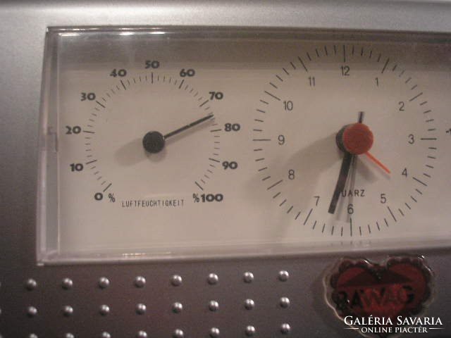 N-22 thermometer + barometer + quatrz clock + tabletop rarity working together in one structure for sale