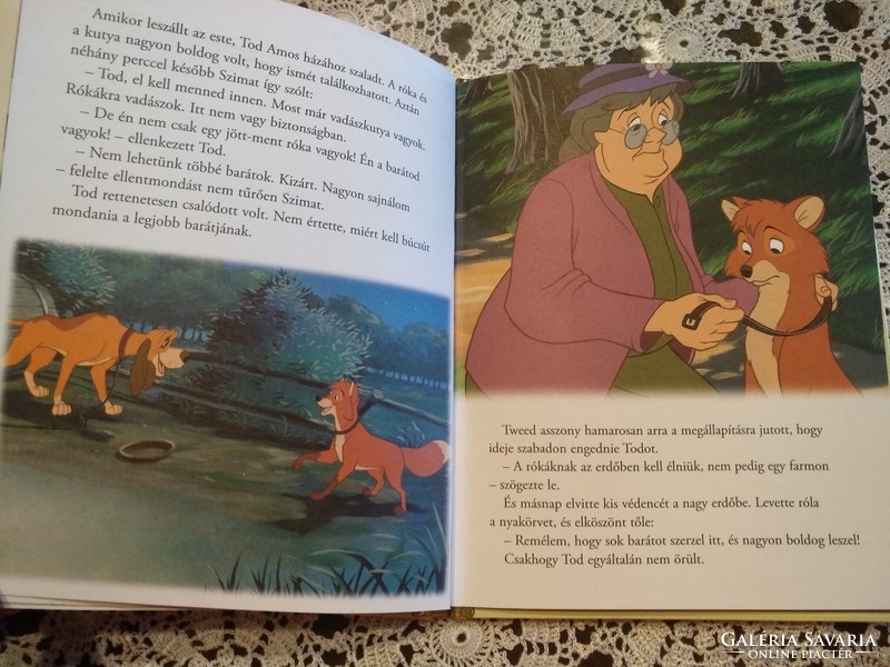 Disney A róka és a kutya, egy igaz barátság története , Alkudható