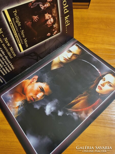 Twilight - the stars of the eclipse movie - poster book with stickers