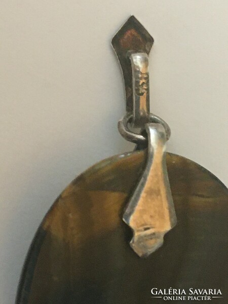 MEDAL -TIGRISSZEM-925-ös ezüst szerelékkel-jelzett
