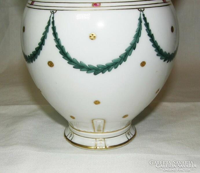 Beautiful antique xix. Porcelain vase of St. Sevres