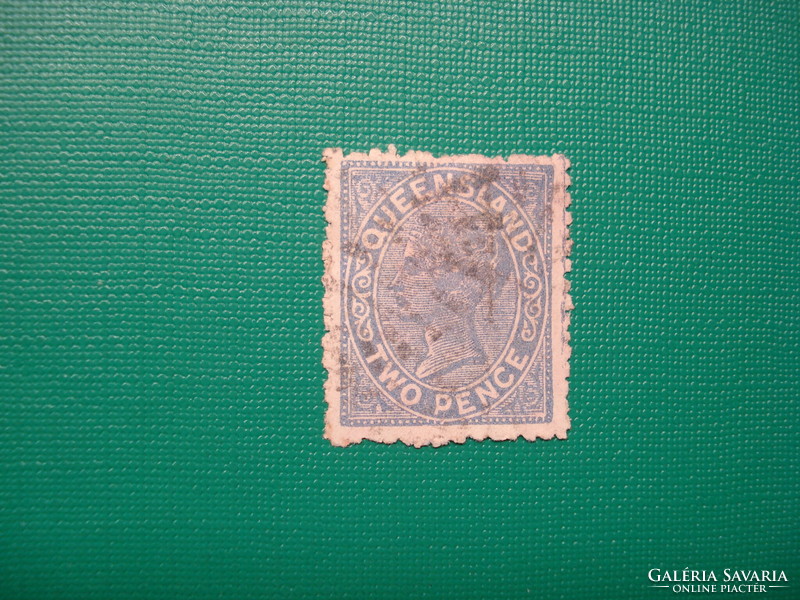 Australia / Queensland stamp Queen Victoria