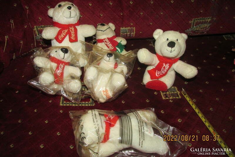 Coca-Cola little bears with 6 types of packaging