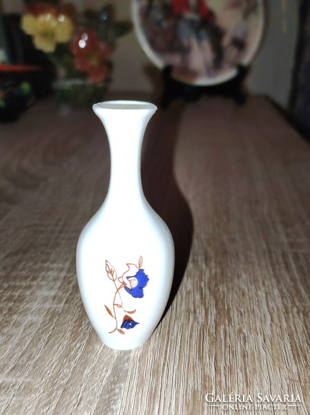 Japán tojáshéj porcelán kis váza