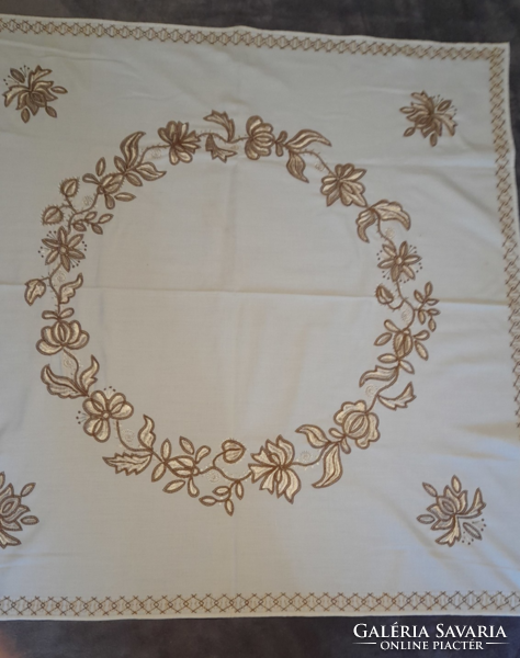 Embroidered tablecloth