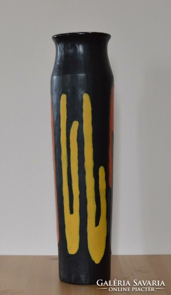 Ceramic vase by Illés László.