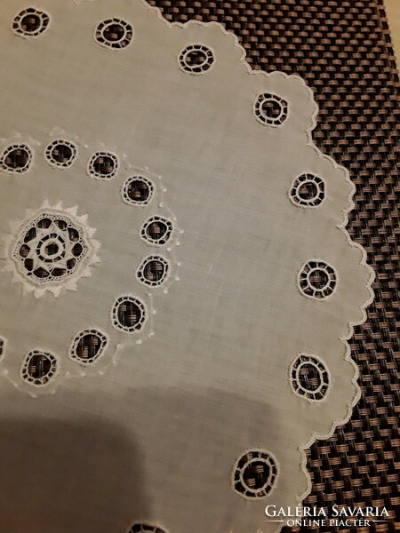 Original Hövej lace tablecloth. 27 cm