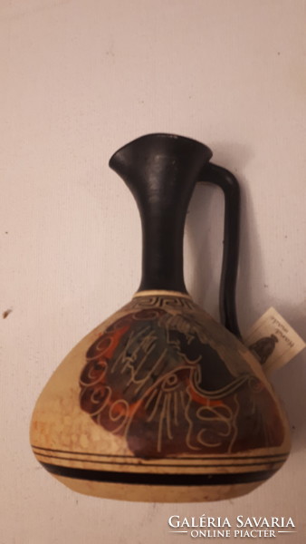 Original Greek eared jug amphora divine