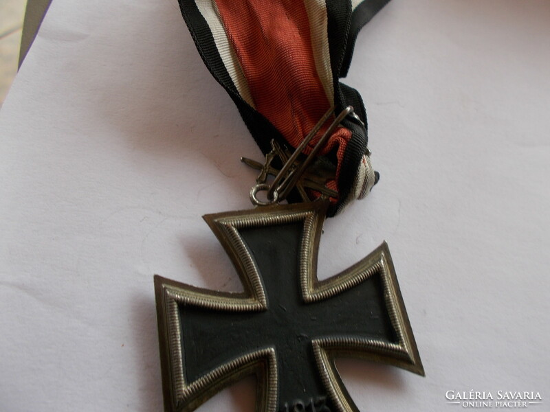 Ww2, iron cross knight's cross with sword neckband