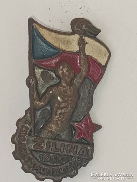 Csehszlovák Kitűző/Jelvény/Kitüntetés Zsolna